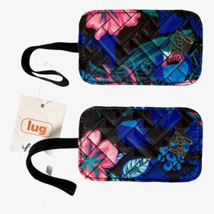 Lug Baggage Claim Luggage Tag 2pc Set - Resort Black - BNWT